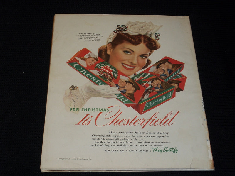 1941 DECEMBER MOVIE STORY MAGAZINE - GREAT GARBO & MELVYN DOUGLAS COVER - E 1532