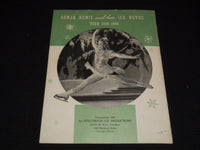 1939 THE INCOMPARABLE SONJA HENIE TOUR PROGRAM - NICE PHOTOS - J 7272