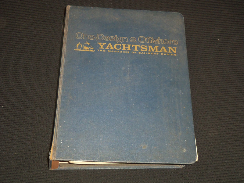 1967 ONE-DESIGN & OFFSHORE YACHTSMAN MAGAZINE BINDER - COMPLETE YEAR - KD 5403I