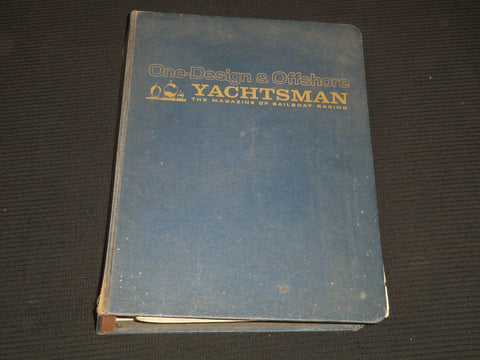 1967 ONE-DESIGN & OFFSHORE YACHTSMAN MAGAZINE BINDER - COMPLETE YEAR - KD 5403I