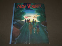 1956 SEPTEMBER 1 NEW YORKER MAGAZINE FRONT COVER ONLY - GREAT ART FOR FRAMING