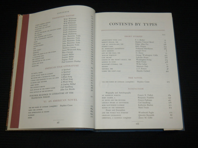 1955 PROSE AND POETRY OF AMERICA HARDCOVER BOOK BY JULIAN MALINE - KD 7360
