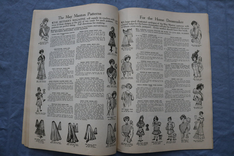 1908 SEPTEMBER THE MOTHER'S MAGAZINE - GREAT ILLUSTRATIONS & STORIES - ST 1000F