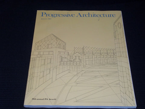 1983 JANUARY PROGRESSIVE ARCHITECTURE MAGAZINE - 30TH ANNUAL P/A AWARDS - E 4097