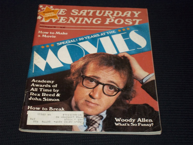 1978 JULY THE SATURDAY EVENING POST MAGAZINE - WOODY ALLEN FRONT COVER - E 17001