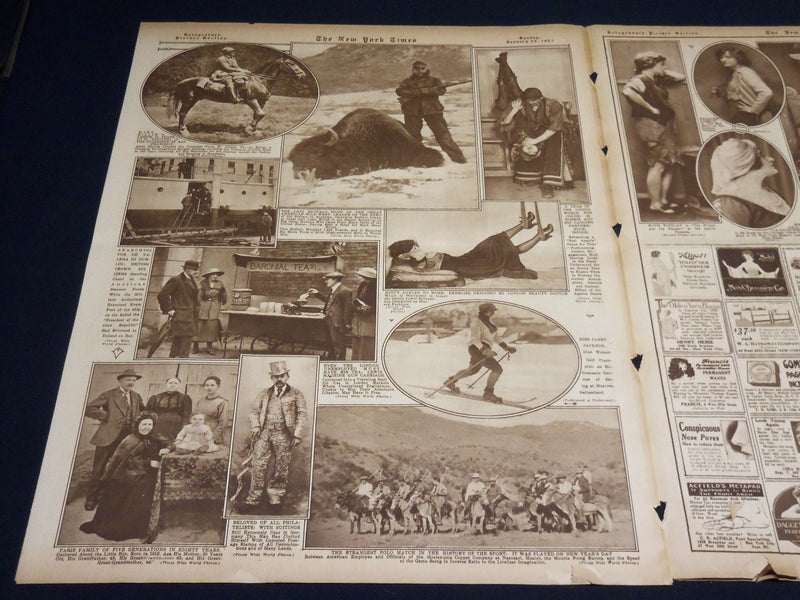 1921 JANUARY 23 NEW YORK TIMES PICTURE SECTION - KING CONSTANTINE - NT 8924