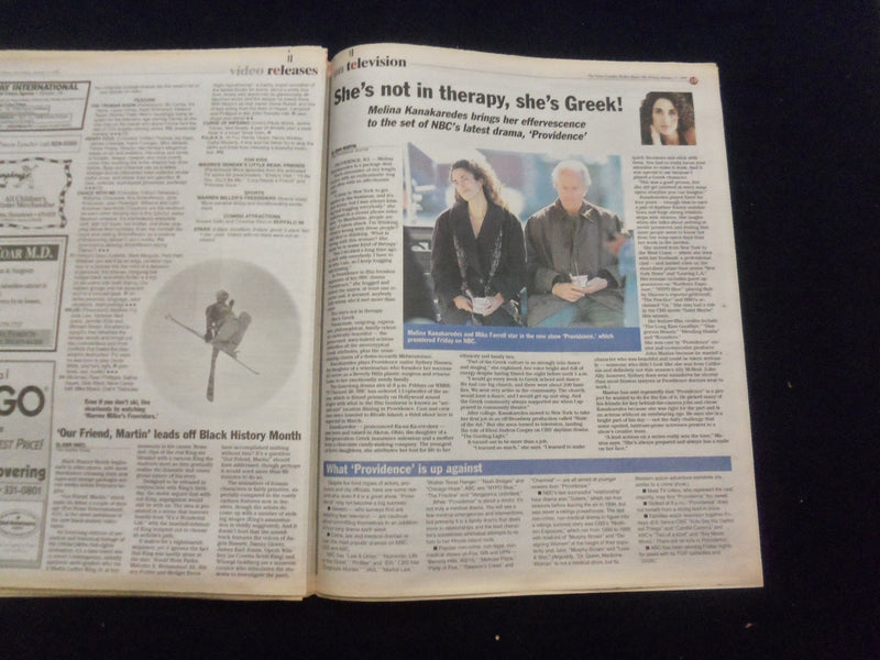 1998-99 WILKES-BARRE, PA TIMES LEADER NEWSPAPER - THE GUIDE - LOT OF 4 - NP 6218