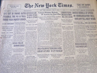 1938 APRIL 2 NEW YORK TIMES - DEFENDERS CLING TO LERIDA - NT 6277