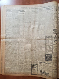 1917 NOVEMBER 22 NEW YORK TIMES - HAIG HURLS HIS ARMY AT CAMBRAI - NT 8080