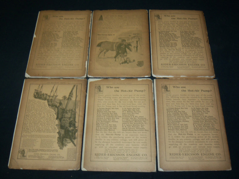 1903 THE BROCHURE SERIES ARCHITECTURAL ILLUSTRATION MAGAZINE LOT OF 11 - WR 716