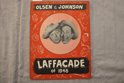 1948 OLSEN & JOHNSON LAFFACADE OF 1948 PROGRAM - K 3479