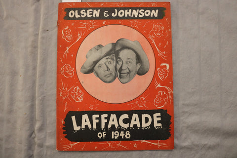 1948 OLSEN & JOHNSON LAFFACADE OF 1948 PROGRAM - K 3479