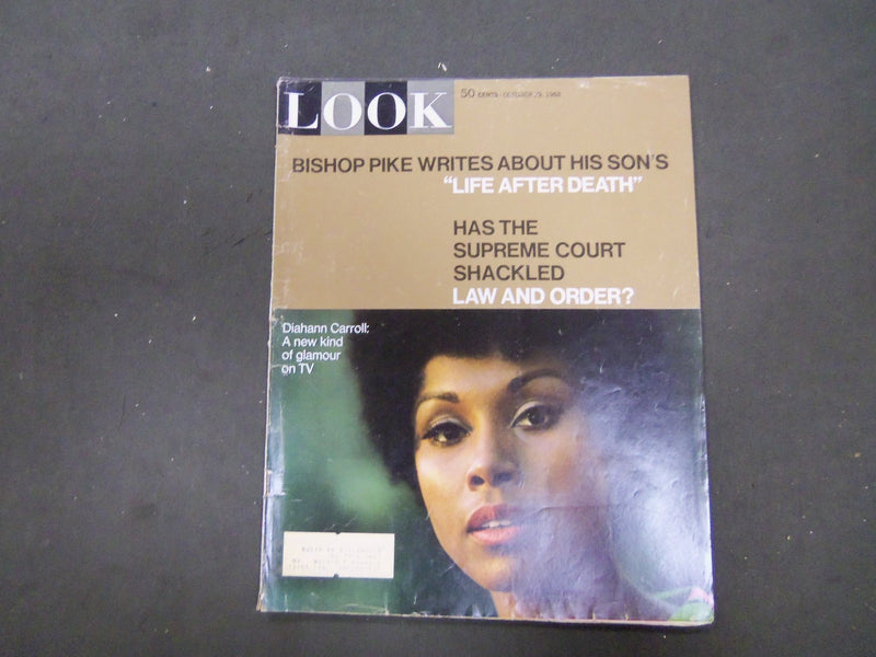 1968 OCTOBER 29 LOOK MAGAZINE - DIAHANN CARROLL - ST 2926