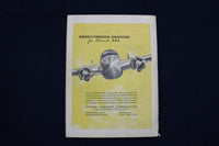 1938 MARCH POPULAR AVIATION MAGAZINE - CURTISS P-37 COVER - E 11330