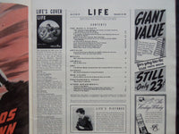 1942 DECEMBER 28 LIFE MAGAZINE - RAPHAEL'S MADONNA - L 319