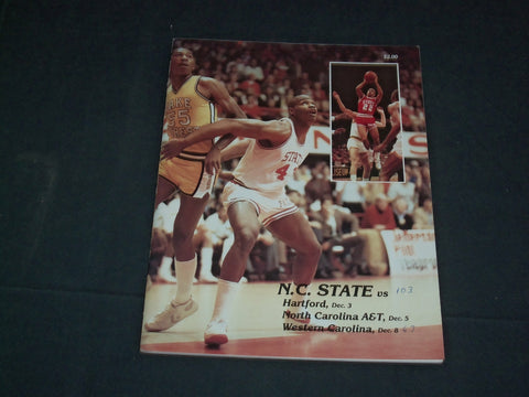 1984-1985 DECEMBER NORTH CAROLINA STATE UNIVERSITY WOLFPACK NEWS - J 3873
