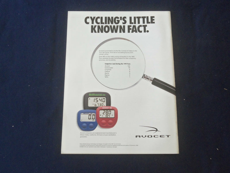 1992 FEBRUARY-MARCH AUSTRALIAN CYCLIST MAGAZINE - ST 4938G