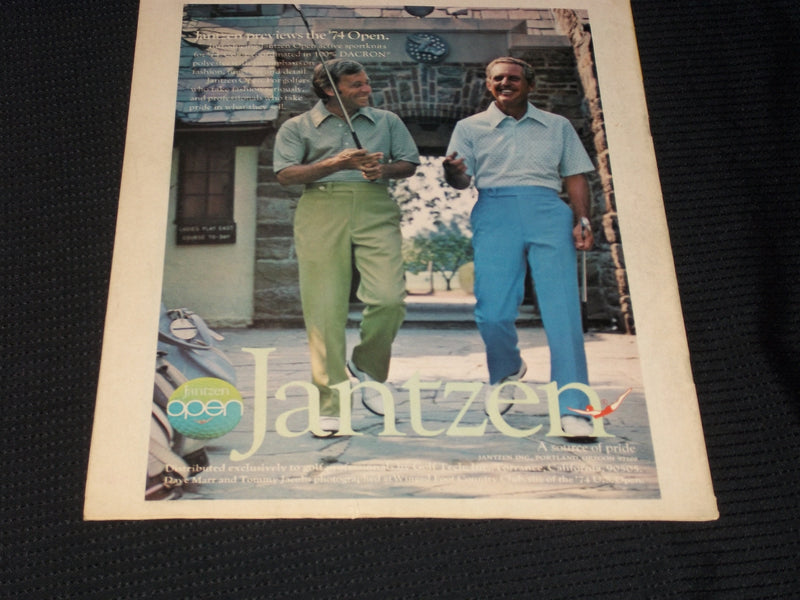 1974 JANUARY 4 GOLF WORLD NEWSWEEKLY MAGAZINE - DEANE BEMAN - E 6153