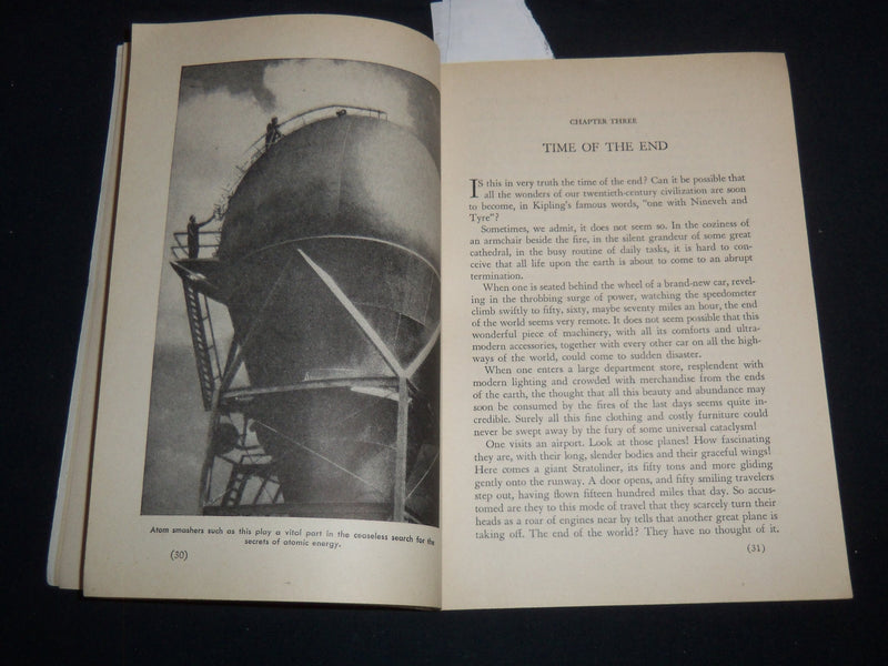 1948 TIME'S LAST HOUR SOFTCOVER BOOK BY ARTHUR MAXWELL - J 9295