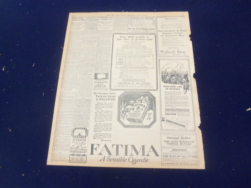 1917 MAY 16 NEW YORK TIMES - CHANCELLOR SILENT ON PEACE AIMS - NT 9157