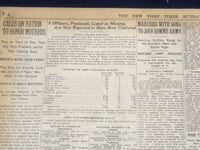 1918 MAY 12 NEW YORK TIMES - AMERICAN TROOPS CHEERED IN LONDON - NT 8179