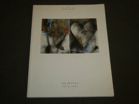 1988 JIM DINE DRAWINGS 1973-1987 BOOK - CONTEMPORARY ARTS CENTER - KD 5623