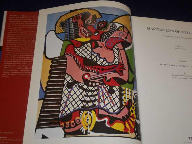 1996 MASTERPIECES OF WESTERN ART LOT OF 2 VOLUMES - GREAT PHOTOS - KD 2460