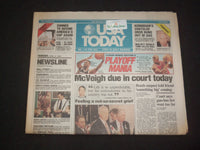 1995 APRIL 27 USA TODAY NEWSPAPER - MCVEIGH DUE IN COURT TODAY - NP 7786