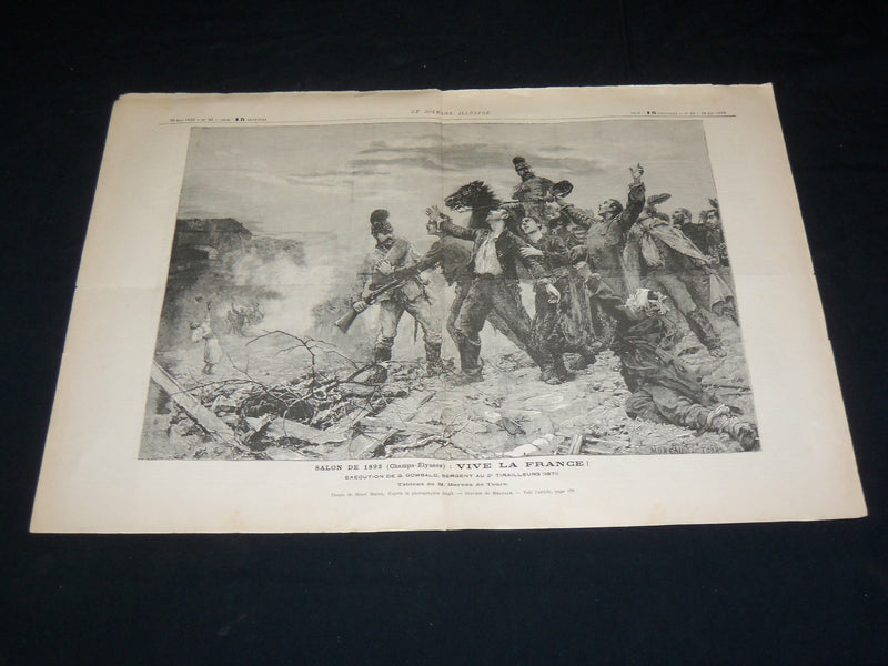 1890-1895 LE JOURNAL ILLUSTRE FRENCH MAGAZINE LOT OF 19 ISSUES - NP 5374