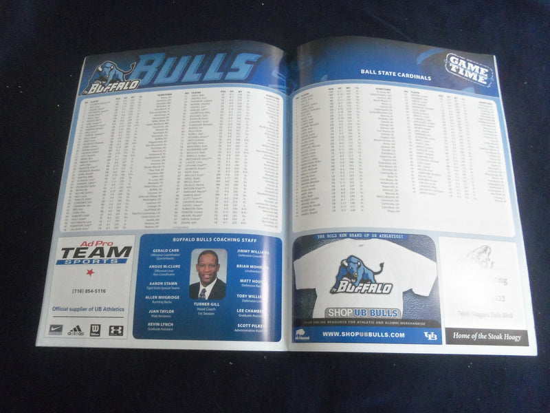 2006 OCTOBER 7 FOOTBALL PROGRAM - UNIV AT BUFFALO VS BALL STATE UNIV - SP 1216H