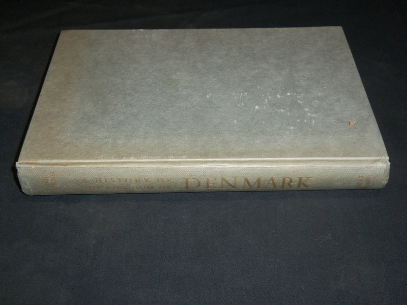 1960 A HISTORY OF THE KINGDOM OF DENMARK BOOK BY PALLE LAURING - KD 2765G