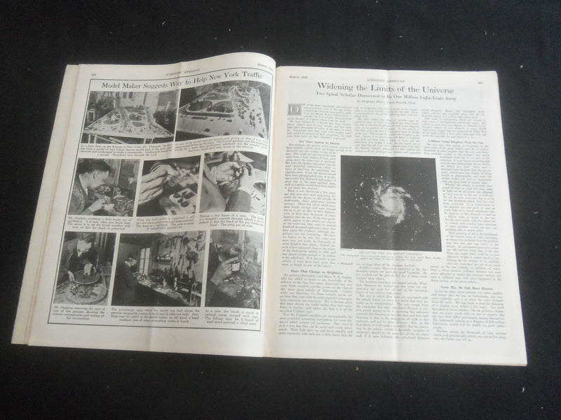 1925 MARCH SCIENTIFIC AMERICAN MAGAZINE - GREAT COVER & ARTICLES - B 5535L