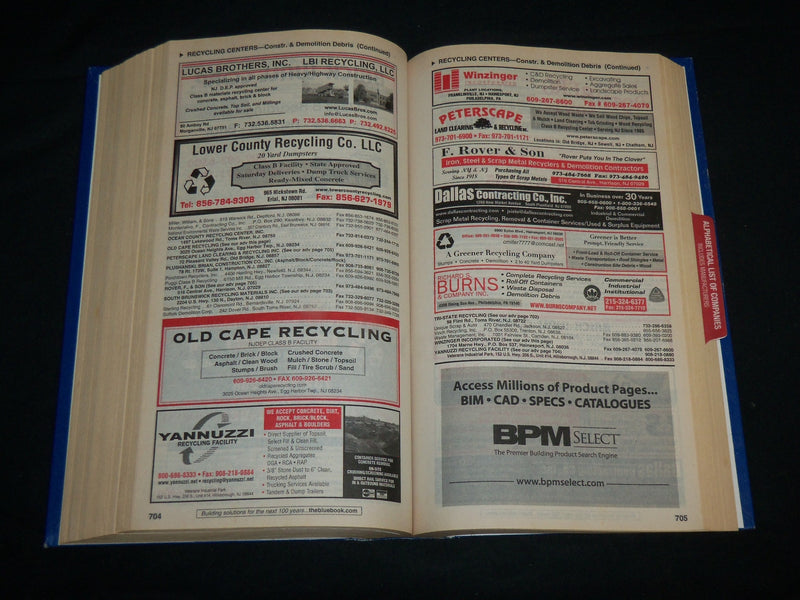 2013 CENTRAL & SOUTHERN NEW JERSEY BLUE BOOK - COMMEMORATIVE EDITION - KD 6673