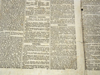 1865 SEPTEMBER 1 THE NEW YORK SUN NEWSPAPER - WIRZ CASE - NP 8954