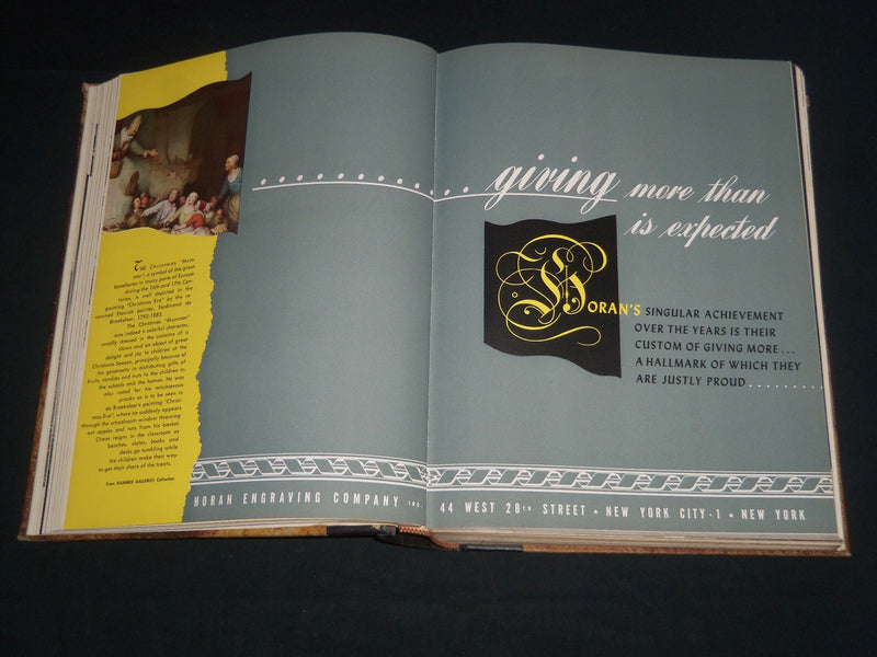 1950 NINTH GRAPHIC ARTS PRODUCTION YEARBOOK - NICE ILLUSTRATIONS - ADS- KD 4727E
