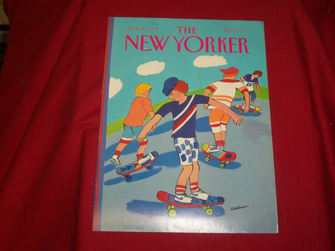 1989 JUNE 26 NEW YORKER MAGAZINE FRONT COVER ONLY - GREAT ART FOR FRAMING