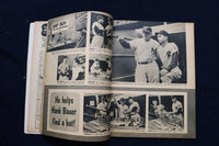 1952 SEPTEMBER COMPLETE BASEBALL MAGAZINE - HODGES-KINER-ROSEN COVER - E 11836