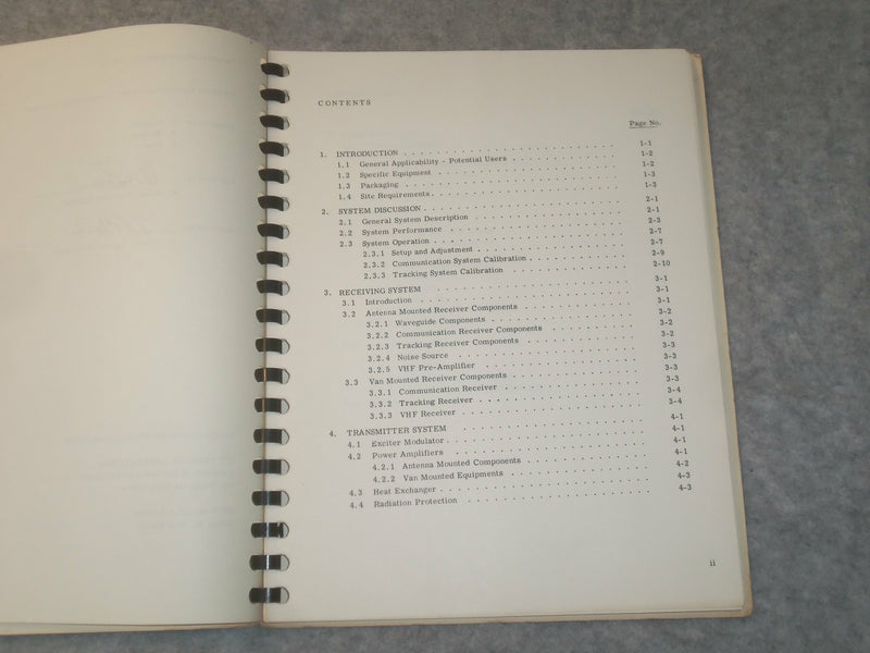 1962 UNIVERSAL TRANSPORTABLE SPACE COMMUNICATIONS TERMINAL - J 6297