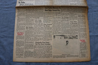 1965 JUNE 8 THE DAILY CHRONICLE NEWSPAPER - GEMINI 4 BACK FROM SPACE - NP 8518