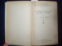 1948 DE MARTELGANG VAN KROMME LINDERT HARDCOVER BOOK BY DE JONG- DUTCH - KD 8946