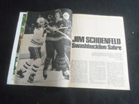 1976 MARCH HOCKEY ILLUSTRATED MAGAZINE-ESPOSITOIN COVER- DIONNE POSTER - B 6235H