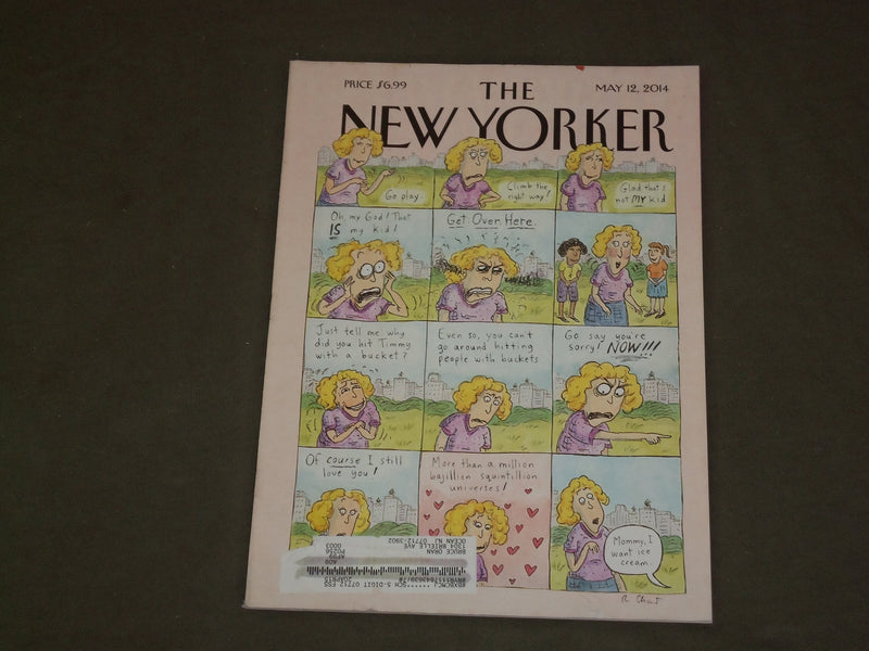 2014 MAY 12 THE NEW YORKER MAGAZINE - ILLUSTRATED COVER - NY 2276
