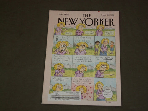 2014 MAY 12 THE NEW YORKER MAGAZINE - ILLUSTRATED COVER - NY 2276