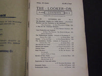 1895-1896 THE LOOKER-ON MAGAZINE LOT OF 3 ISSUES - WR 397