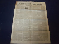 1846 JUNE 6 MASSACHUSETTS PLOUGHMAN NEWSPAPER - LETTER FROM RIO GRANDE - NP 5124