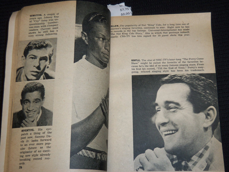 1955 DECEMBER COMPACT YOUNG PEOPLE'S DIGEST MAGAZINE - JULIUS LA ROSA - SP 4862B