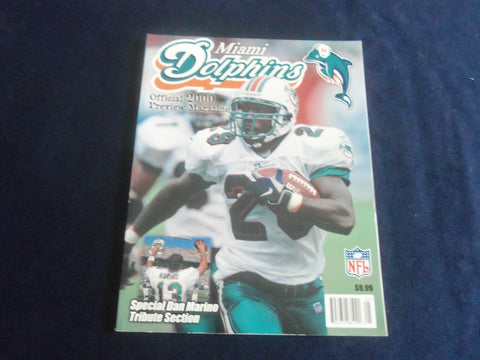 2000 MIAMI DOLPHINS PREVIEW MAGAZINE - ST 7151