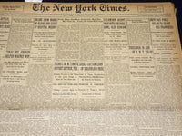 1923 JULY 19 NEW YORK TIMES NEWSPAPER- RUTH'S 22D HOMER HELPS YANKS WIN- NT 7760