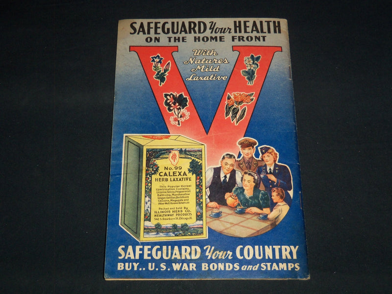 1945 ILLINOIS HERB CO. HEALTHWAY PRODUCTS ALMANAC - J 8849