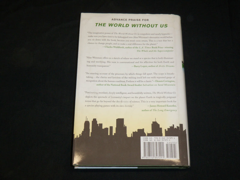 2007 THE WORLD WITHOUT US HARDCOVER BOOK BY ALAN WEISMAN - KD 2762N